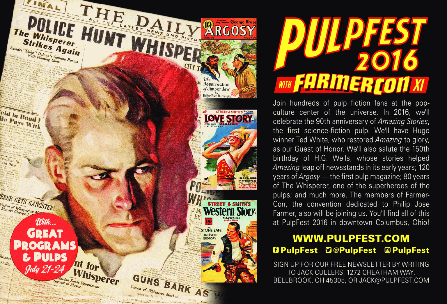 2016 PulpFest Dealer Information – PulpFest